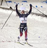 Skiing: Falla wins woman's cross-country sprint at Nordic worlds