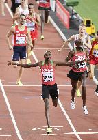 Athletics: Manangoi wins men's 1,500m at world c'ships
