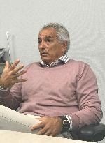 Soccer: Japan coach Halilhodzic interview with Kyodo