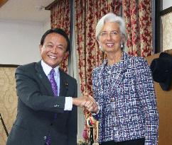 IMF's Lagarde on Japanese economy