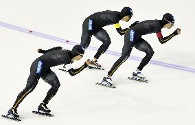 Speed skating men's team pursuit