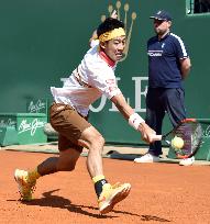 Tennis: Nishikori at Monte-Carlo Masters