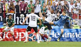 Football: Germany vs Mexico at World Cup