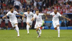 Football: Croatia vs England at World Cup