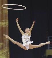 Rhythmic gymnastics: Chisaki Oiwa at world championships