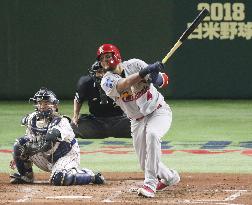 Baseball: Japan-MLB all-star series