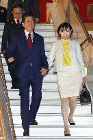 Japan PM Abe in Argentina for G-20 summit