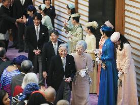 Japanese emperor's 85th birthday
