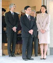 Crown Prince Naruhito leaves Japan for Vietnam