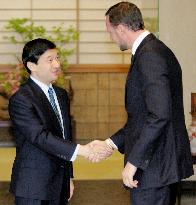 (1)Norwegian Crown Prince Haakon in Japan
