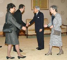 Italian prime minister meets with emperor