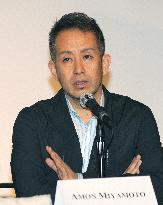 Stage director Miyamoto in N.Y.