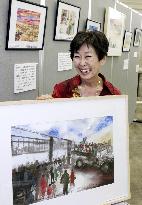 Exhibit of paintings on WWII internment opens