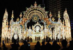 Kobe Luminarie illuminations tested