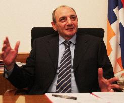 Nagorno-Karabakh Republic President Saakyan