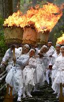 Nachi Fire Festival in Wakayama Pref.