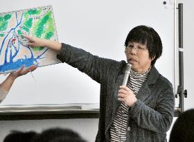 Daughter of Hiroshima A-bomb survivor calls for nuclear abolition