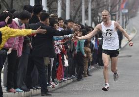 North Korea draws over 600 foreign runners to annual marathon