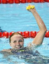 Sweden's Sarah Sjoestroem claims world fly gold double