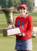 South Korea's Lee seizes 1st LPGA money title