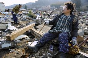 Megaquake aftermath in Japan