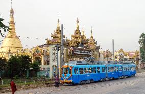 Streetcar introduced in Yangon