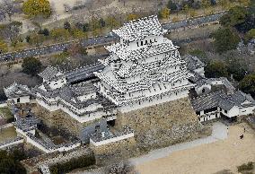 Himeji Castle most visited Japanese castle in fiscal 2015