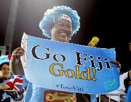 Fiji win 1st-ever rugby sevens gold