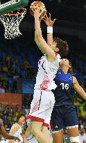 Olympics: Japan down France to reach basketball q'final
