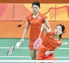 Japan in badminton women's doubles quarterfinal