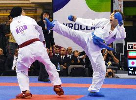 Uekusa wins gold in karate kumite