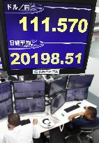 Dollar remains firm in mid-111 yen range in Tokyo