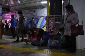 Tokyu lines in Tokyo suspended due to power failure