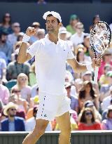 Tennis: Djokovic at Wimbledon