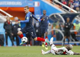 Football: France's Griezmann at World Cup