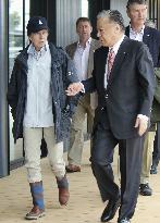 Britain's Princess Anne in Japan