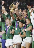 Rugby World Cup in Japan: England v South Africa