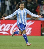 Argentina beat Mexico 3-1 to face Germany in quarters