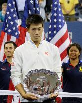 Nishikori defeated in U.S. Open final