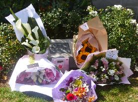 Kin of Japanese victims unveil memorial plate ahead of NZ quake anniv.