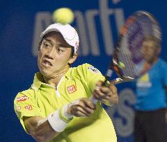 Nishikori into 2nd round at Mexico Open