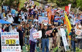 Protests against U.S. military bases