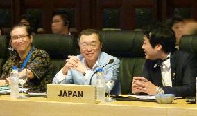 Miyazawa attends APEC trade ministers' meeting on Philippine island