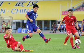 Japan play North Korea in East Asian Cup soccer