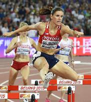 Hejnova takes 400m hurdles gold at world c'ships