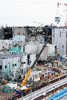 Clearing debris at Fukushima Daiichi No. 3 reactor