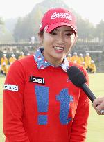 South Korea's Lee wins 1st LPGA money title