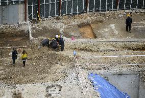 Research on buried cultural property at Japanese Embassy
