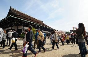 Kyoto Imperial Palace opens to public