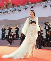 Japanese actress Mitsushima at Venice International Film Festival